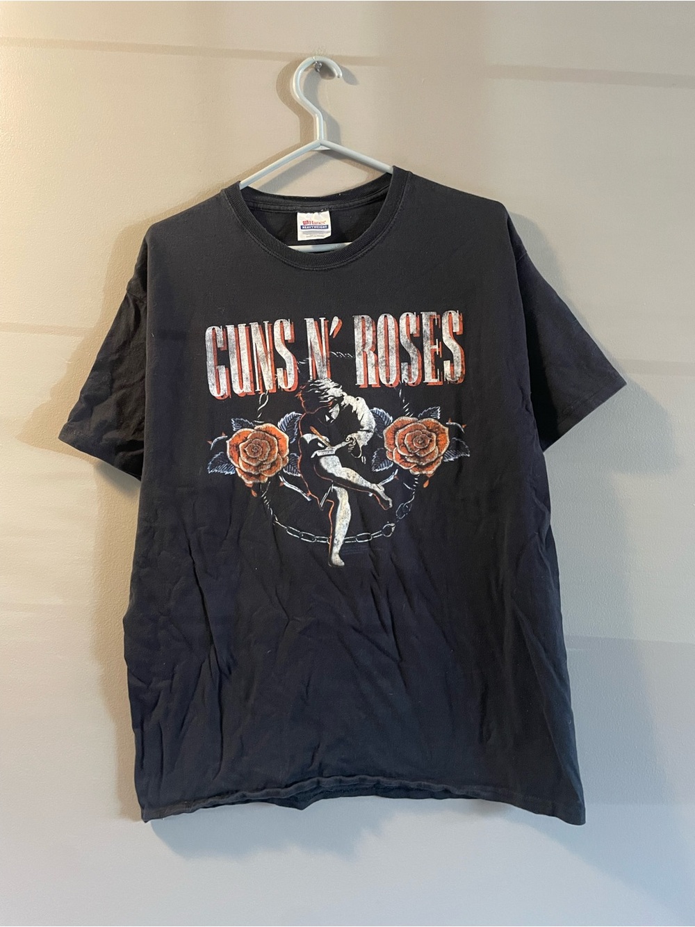 2000s Guns N' Roses Black Graphic Short Sleeve Tee